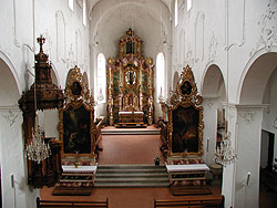 Stiftskirche Schönenwerd, Blick ins Chor